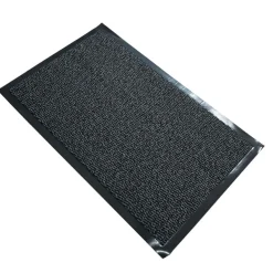 Tapis paillasson Suez - 40 x 90 cm - noir