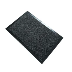 Tapis paillasson Suez - 40 x 60 cm - gris