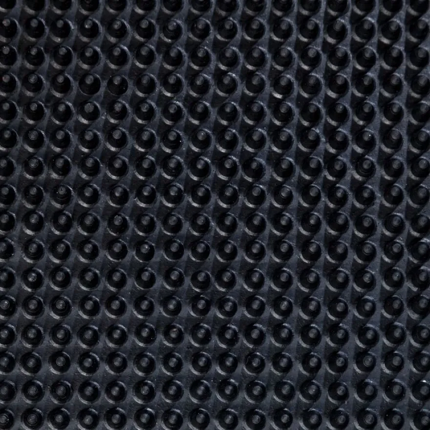 Tapis picots - 60 x 80 cm - noir