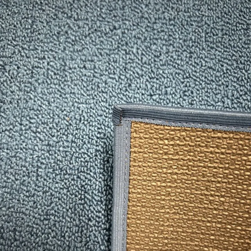 Tapis Stone - 45 x 70 cm - bleu