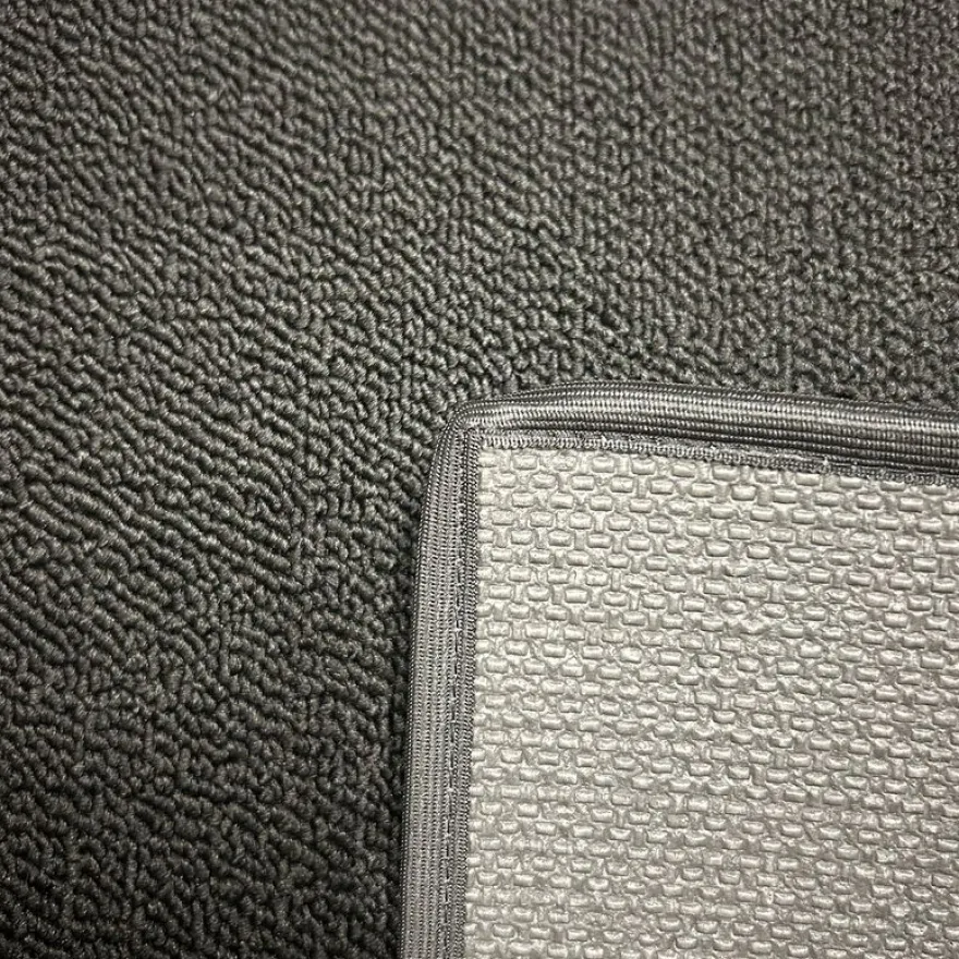Tapis Stone - 45 x 70 cm - noir
