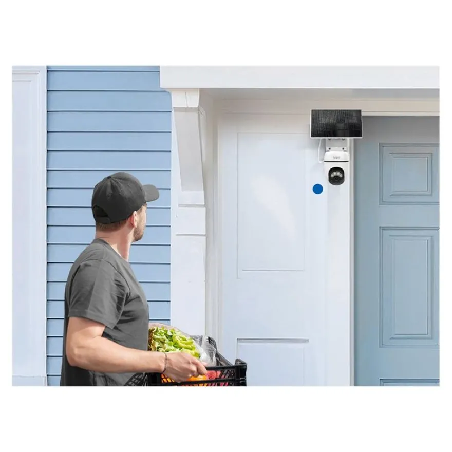 Tapo TC90 KIT V1 - Caméra de surveillance extérieur - couleur (Jour et nuit) - 3 MP - sans fil - Wi-Fi