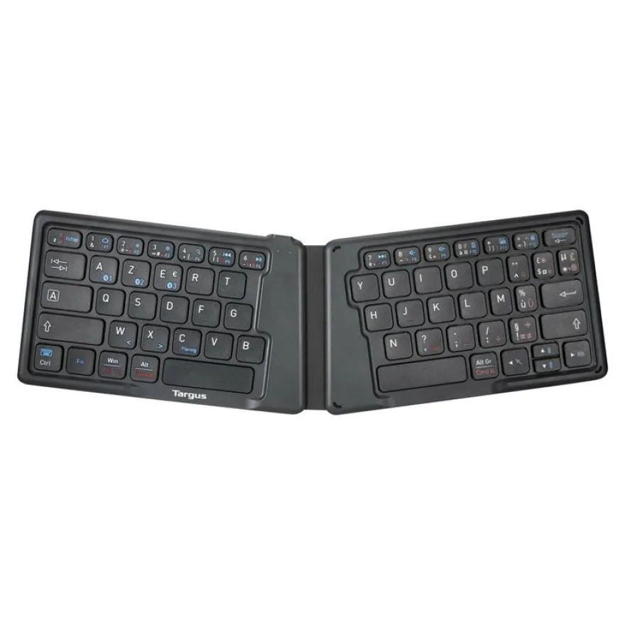 Targus - Clavier - antimicrobienne - sans fil - Bluetooth 5.1 - AZERTY - Français - noir - B2B