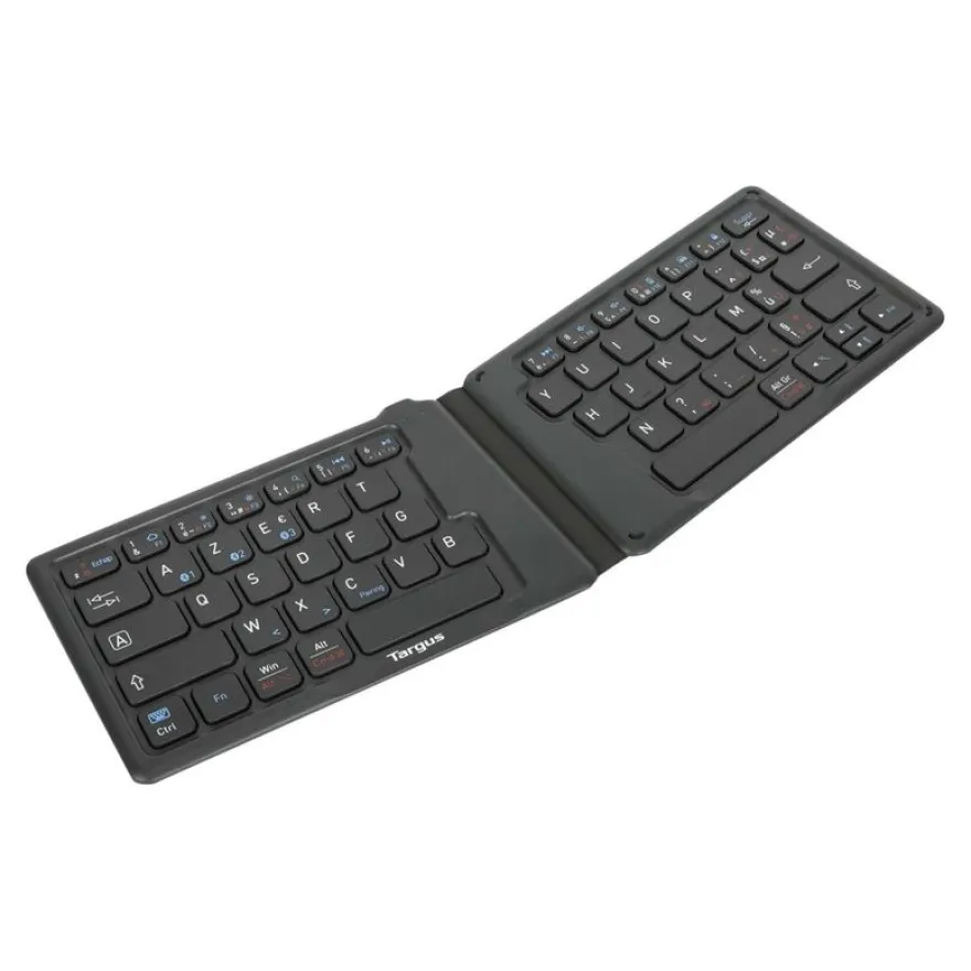 Targus - Clavier - antimicrobienne - sans fil - Bluetooth 5.1 - AZERTY - Français - noir - B2B