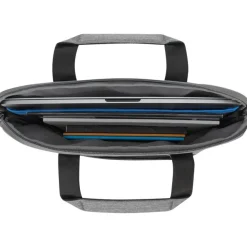 Targus City Lite - Sacoche à bandoulière pour ordinateur portable 15,6" - gris