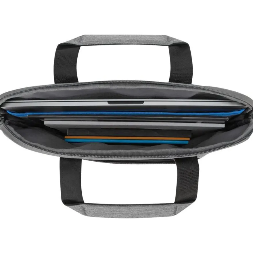 Targus City Lite - Sacoche à bandoulière pour ordinateur portable 15,6" - gris