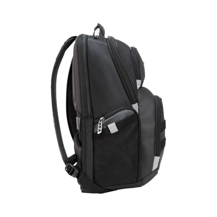 Targus DrifterTrek - Sac à dos connecté pour ordinateur portable 15,6" - noir - USB Power