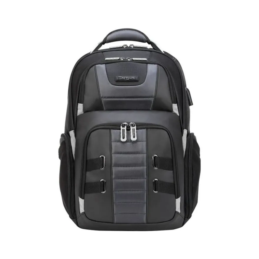 Targus DrifterTrek - Sac à dos connecté pour ordinateur portable 15,6" - noir - USB Power