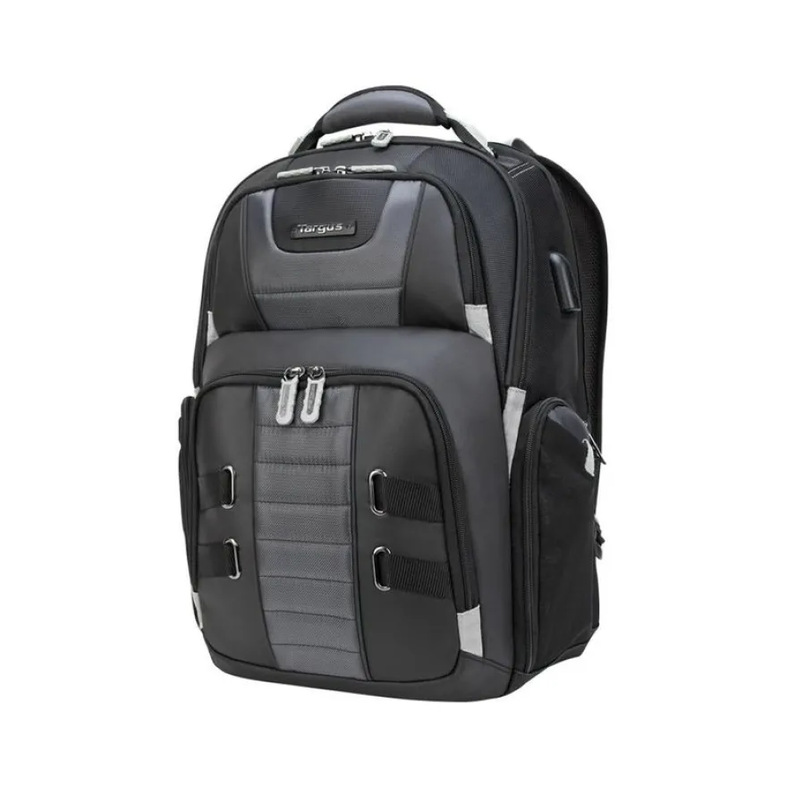 Targus DrifterTrek - Sac à dos connecté pour ordinateur portable 15,6" - noir - USB Power