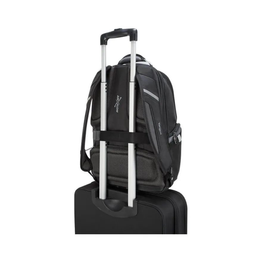 Targus DrifterTrek - Sac à dos connecté pour ordinateur portable 15,6" - noir - USB Power