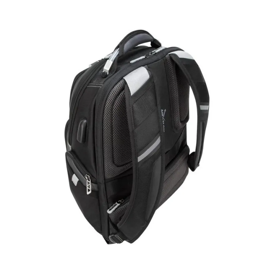 Targus DrifterTrek - Sac à dos connecté pour ordinateur portable 15,6" - noir - USB Power