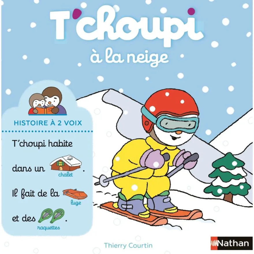 T'choupi à la neige