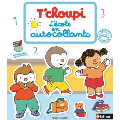 T'Choupi - L'école en autocollants