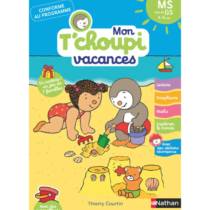 Tchoupi - Vacances - MS - vers - GS