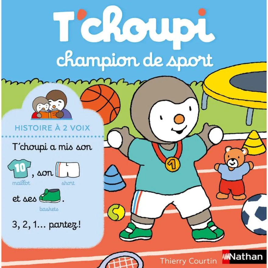 T'choupi champion de sport