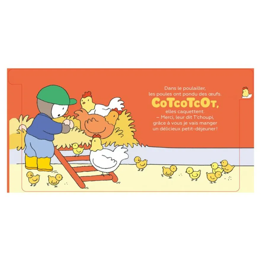 T'choupi et les animaux - par Courtin Thierry