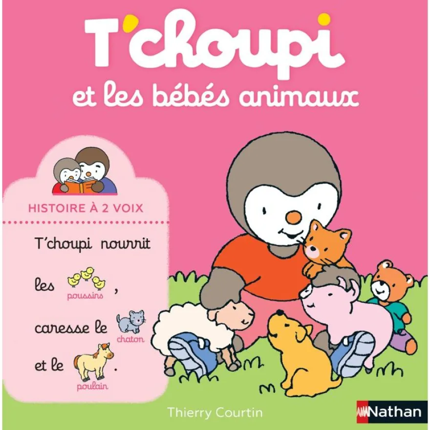 T'choupi et les bébés animaux
