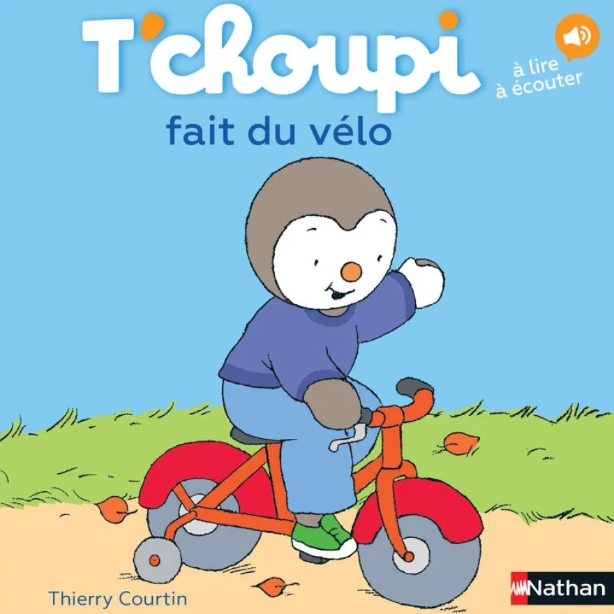 T'choupi fait du vélo