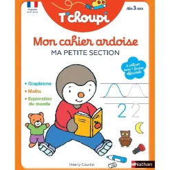 T'choupi Mon cahier ardoise : Ma petite section