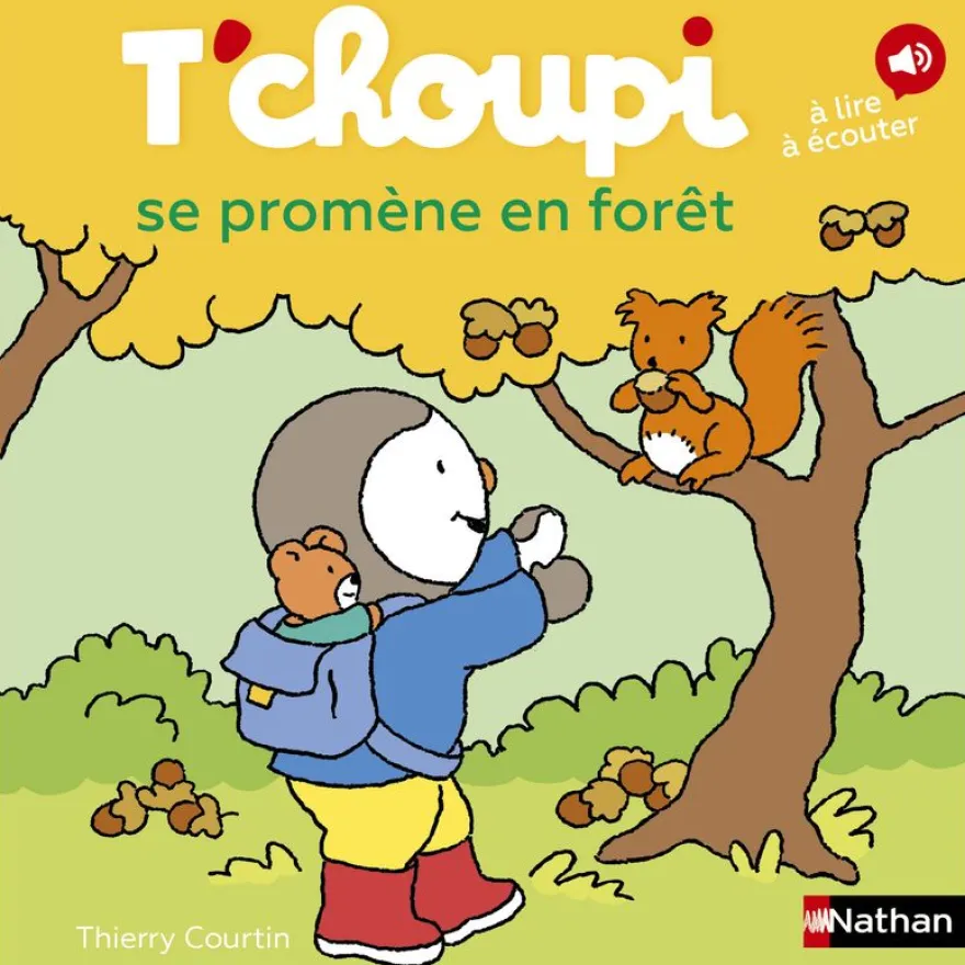 T'choupi se promene en foret