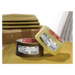 Tesa - Ruban adhésif d'emballage - PP - 66 m x 50 mm - havane