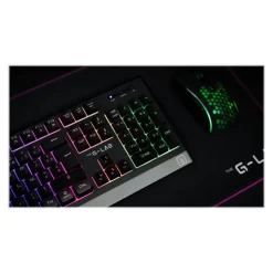 The G-Lab COMBO Tungsten - Ensemble clavier et souris sans fil - Azerty
