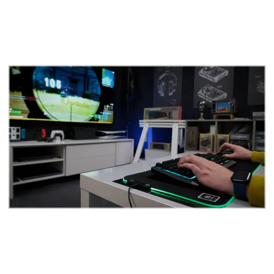 The G-Lab COMBO Tungsten - Ensemble clavier et souris sans fil - Azerty