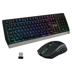 The G-Lab COMBO Tungsten - Ensemble clavier et souris sans fil - Azerty