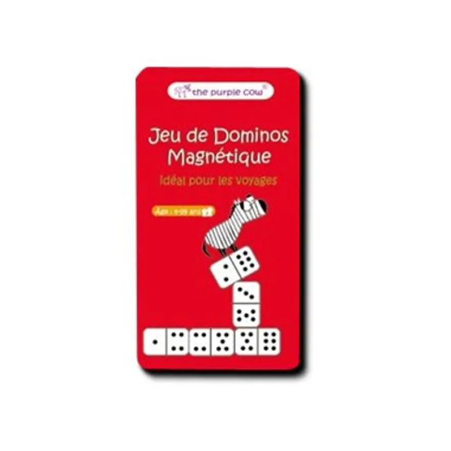 The Purple Cow - Jeu de voyage magnétique - Dominos