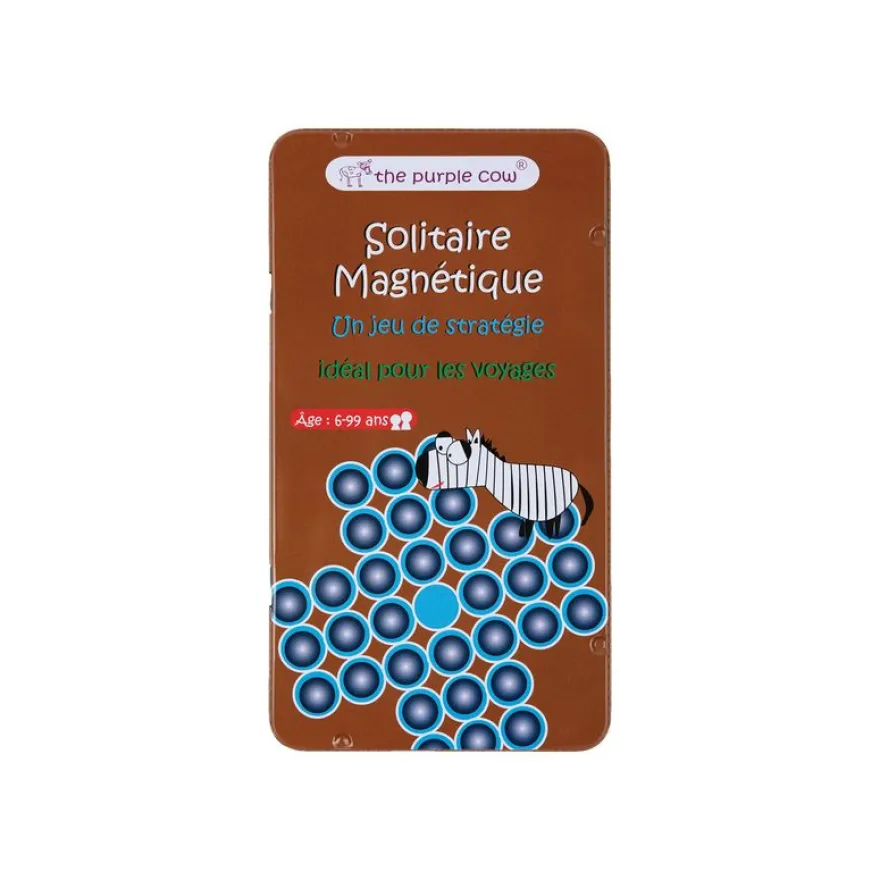 The Purple Cow - Jeu de voyage magnétique - Solitaire
