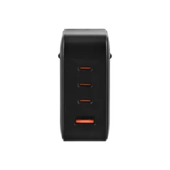 T'nB - Chargeur secteur GaN - 4 connecteurs de sortie (USB type A, 3 x USB-C) - noir