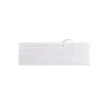 T'nB - Clavier filaire medical - rétroéclairé - AZERTY - blanc