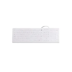 T'nB - Clavier filaire medical - rétroéclairé - AZERTY - blanc