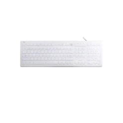 T'nB - Clavier filaire medical - rétroéclairé - AZERTY - blanc
