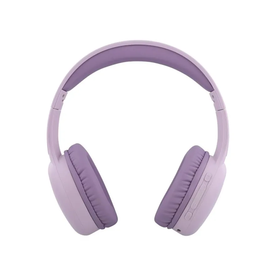 T'nB - Écouteurs sans fil avec micro - sur-oreille - USB-C - lilas, mauve
