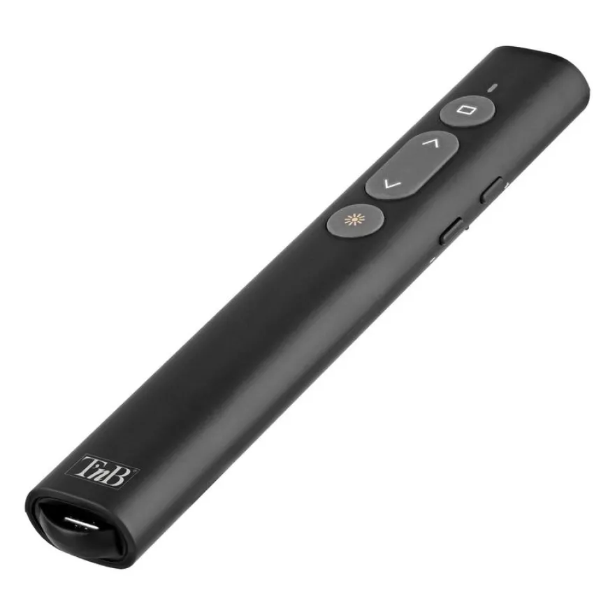 TNB - Pointeur laser de présentation - rechargeable USB-A & USB-C - noir