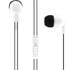 T'nB BE COLOR Kit main libre - Ecouteurs filaire avec micro - intra-auriculaire - blanc