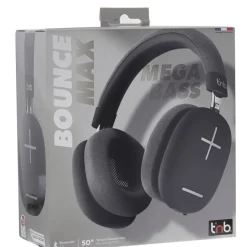 T'nB Bounce Max - Casque Bluetooth sans fil - noir