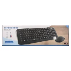 T'nB BRIDGE WIRELESS COMBO - Ensemble clavier et souris sans fil - noir