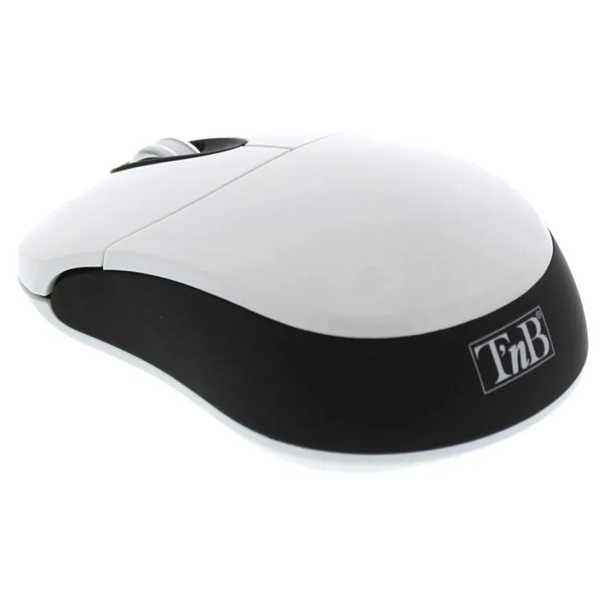 T'nB CANDY - souris sans fil - blanc/noir