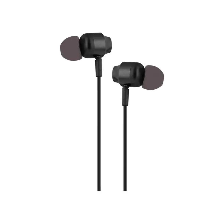 T'nB C-BUDS - Kit main libre - Ecouteurs filaire avec micro - intra-auriculaire - noir