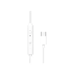 T'nB C-BUDS - Kit main libre - Ecouteurs filaire avec micro - intra-auriculaire - blanc