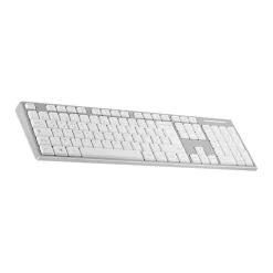 T'nB Classy - Clavier sans fil rechargeable - 2.4 GHz, Bluetooth - gris et blanc