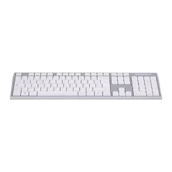 T'nB Classy - Clavier sans fil rechargeable - 2.4 GHz, Bluetooth - gris et blanc