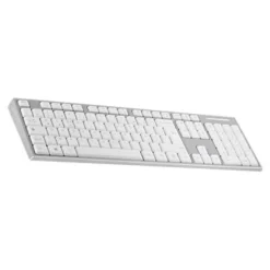 T'nB Classy - Clavier sans fil rechargeable - 2.4 GHz, Bluetooth - gris et blanc