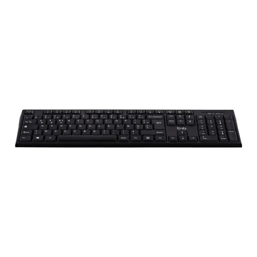 T'nB Classy - Clavier sans fil rechargeable - 2.4 GHz, Bluetooth - noir