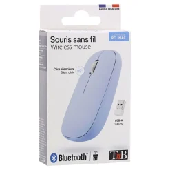 TNB Dual Connect - Souris sans fil - Bleue