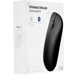 T'nB Dual Connect iClick - souris sans fil - gris