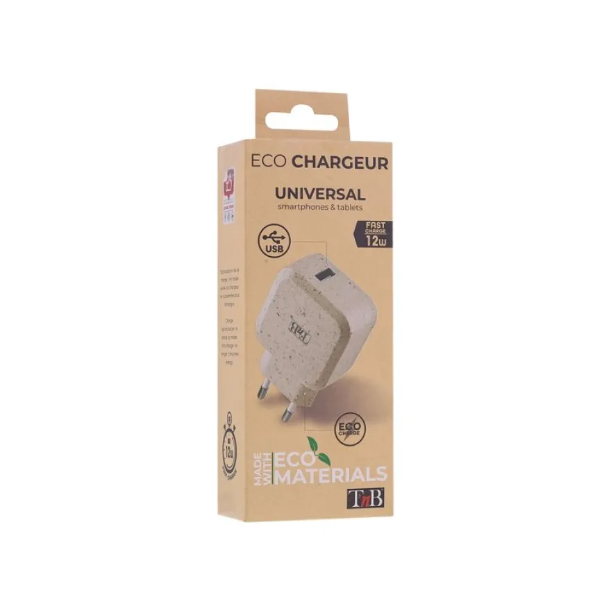 T'nB Eco - Chargeur secteur pour smartphone - 1 USB