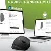 T'nB Ergo - Souris sans fil ergonomique verticale - rechargeable - double connexion Bluetooth + USB-A